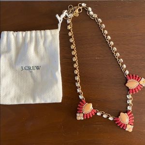 ✨EUC✨ J. Crew Pink/Peach Statement Necklace